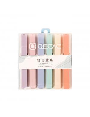 OCEAC 6lı Pastel Renk Fosforlu Kalem