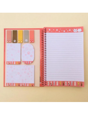 Pati Desenli Not Defteri Sticky Note Book